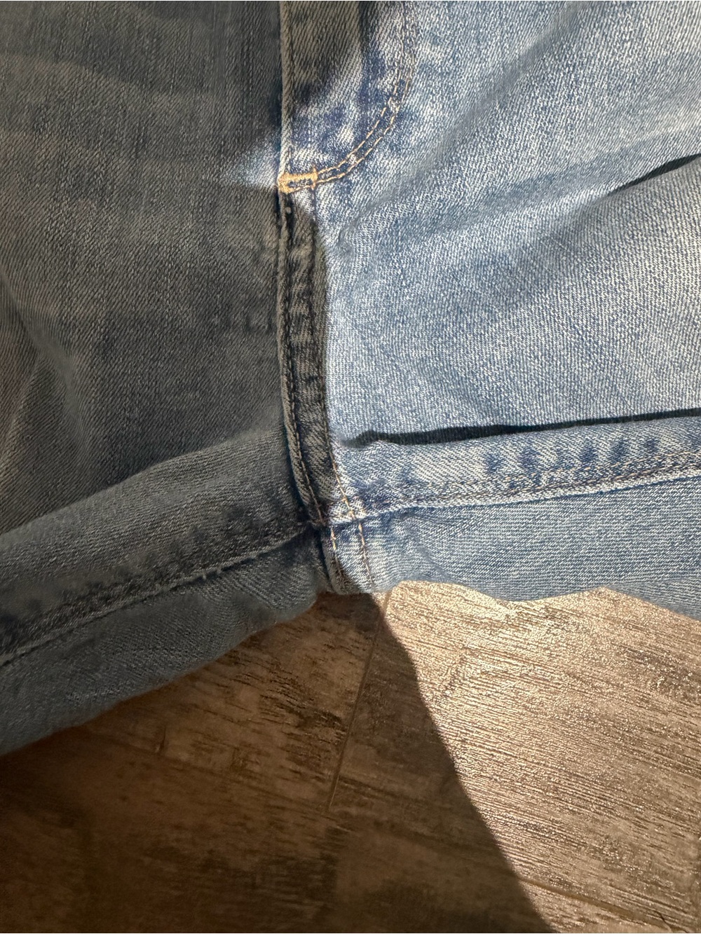 Lucky Brand Light Blue Distressed Skinny Jeans - Picture 4 of 5
